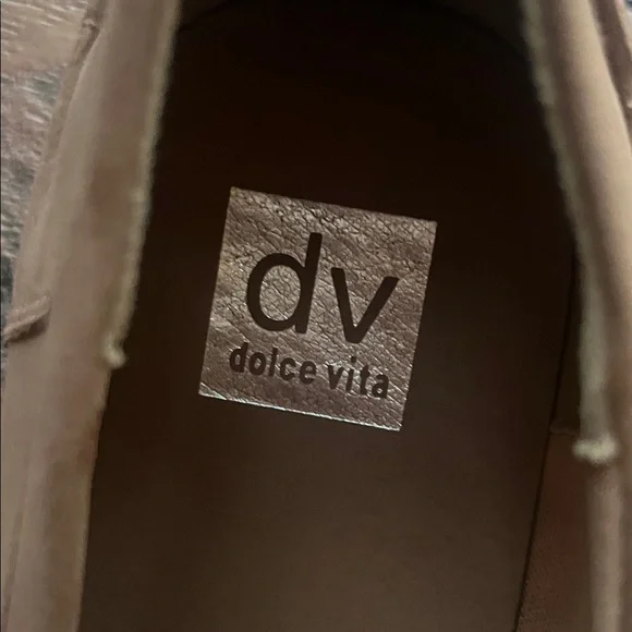 NWOT Dolce Vita Brown Leather Penny Loafers - Picture 3 of 6